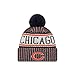New Era Chicago Bears NFL 18 Sideline Sport Knit Hat Orange/Navy/White Size One Size