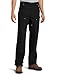 Carhartt Men's Loose Fit Firm Duck Double-Front Utility Work Pant-Black-42 x 30