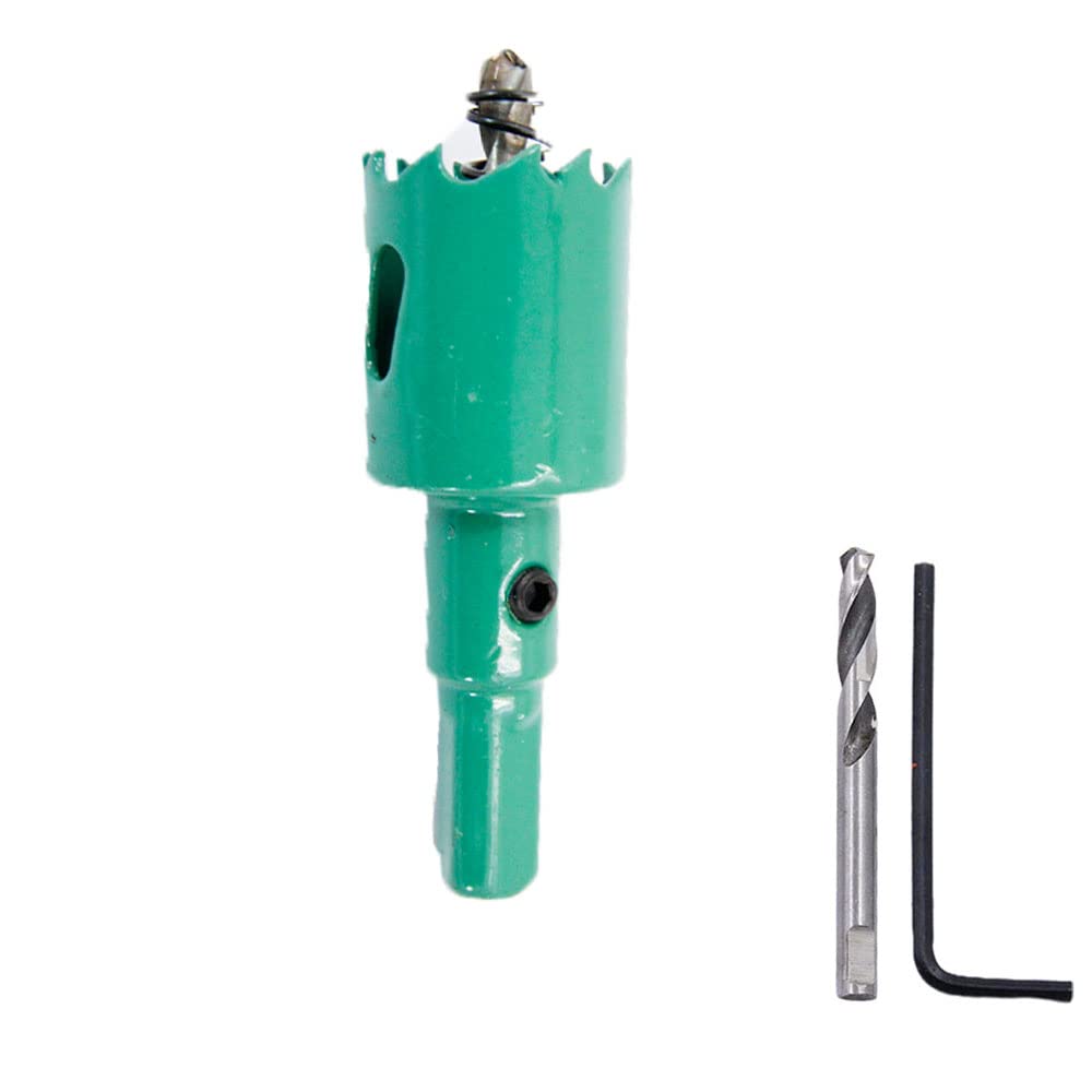 28mm Hole saw LAIWEI hole cutterhole cutter,1.1 Inch HSS Annular Hole Saw Cutter Drill Bit,holes in wood,gypsum board,aluminum profiles, PVC and other materials(1-1/8")