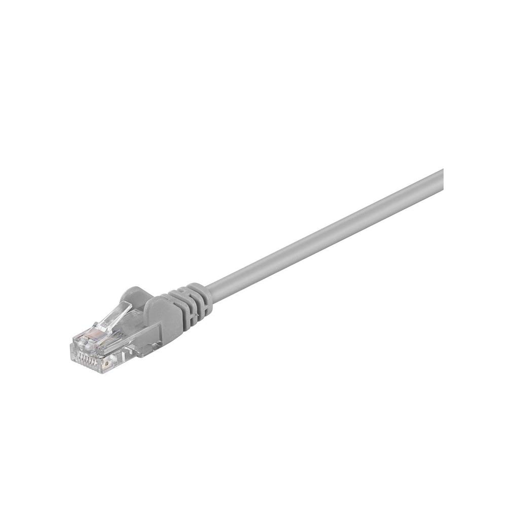 Goobay 68372 CAT 5e Patchcable, U/UTP, Grey, 30m Cable Length
