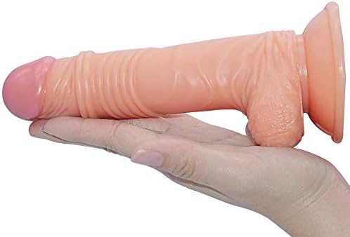 ZLBF Réalistic Dìdlo Huge Large Size Flesh Flexible Dīldɔ with Powerful Suction Cup Zhan469