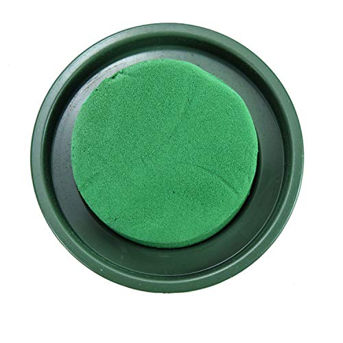 image for YoleShy Flower Arrangement Kit,6-Pack Floral Foam, Green Round Floral 