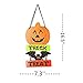 Halloween Trick or Treat Hanging Sign Decoration Happy Halloween Sign Door and Wall Signs,for Home,School,Outdoor,Halloween Party Decorations