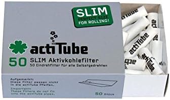 ActiTube Tune Slim Canister, 7. 1 MM (1 x 50) world first activated carbon Filter