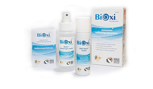 BiOxi® Sistema de purificación de aire, eliminador de olores y neutralizador de olores