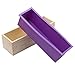 Alytimes Soap Silicone Mold with Wood Box for Homemade 42oz Soap Produce