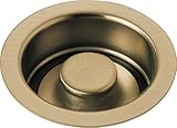 Delta Faucet 72030-CZ Disposal and Flange Stopper, Kitchen, Champagne Bronze