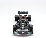 Bburago Formula 1 MB W14 2023 Hamilton 1:43 Diecast Model Car Black view 2