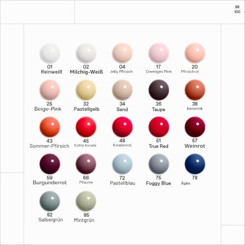 No No Nail Polish 17 Creamy Pink, schnelltrocknend, vegan, 11ml