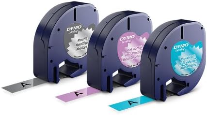 dymo metallic labels