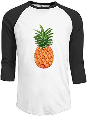 3/4 Sleeve Mens Juniors Pineapple Raglan Shirts