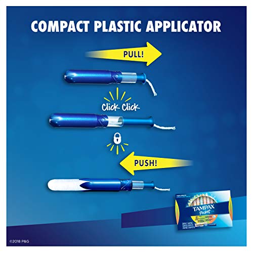 3 Tampax+Plastic+Tampons+Multipack+Unscented