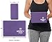 URBNFit Yoga Block - 1PC - Moisture Resistant High Density EVA Foam Block - Improve Balance and Flexibility Perfect for Home or Gym - Free PDF Workout Guide (Purple)