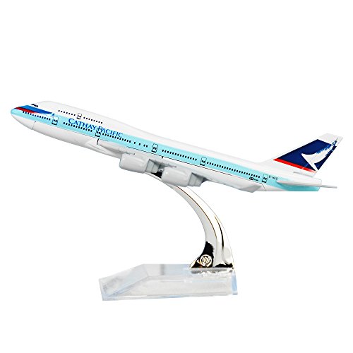 24-Hours Cathay Pacific Airways Boeing 747 Alloy Metal Souvenir Model Airplane