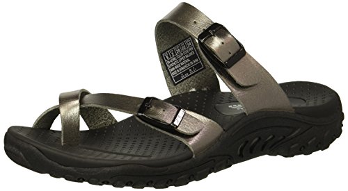 Women's Reggae-Wishlist-Double Buckle Toe Thong Slide Sandal