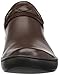 Clarks Women's Delana Abbey Clog, Dark Brown Leather, 070 M US