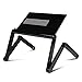 Furinno K6-BK Premium Aluminum 360 Adjustable Portable Folding Lapdesk