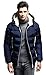 ZSHOW Men's Winter Hooded Cotton Jacket Sports Quilted Outerwear