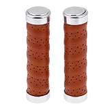 Baosity Bikes Bicycle Grips Double Lock Bicycle Handlebar Grips Bar End Plugs Bike Grips for Bicycle Mountain BMX MTB