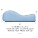 Linenspa Gel Memory Foam Contour Pillow - Standard, Low Loft