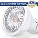 Hyperikon GU10 LED Bulb Dimmable, 50 Watt (6.5W), MR16 LED Bulb, 2700K, UL, Energy Star, 6 Pack