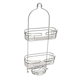 Zenna Home 7528ST, Over-the-Showerhead Caddy, Stainless Steel