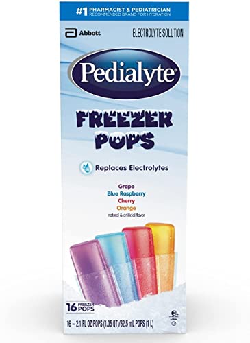 PEDIALYTE FREEZER POPS AS SIZE 16CT PEDIALYTE FREEZEER POPS ASST 16CT