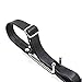 MyCHIC Men Women PU Leather Collar Strap with Metal Hook for Opening Mouth