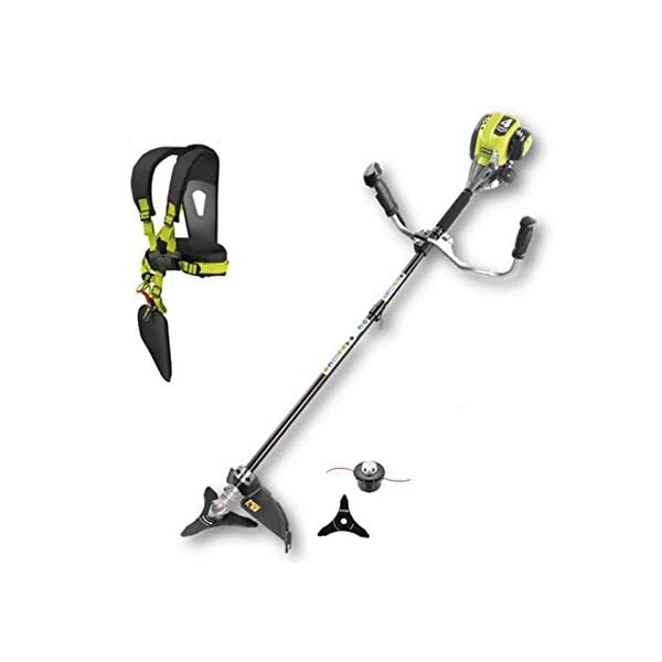Ryobi Rasentrimmer / Motortrimmer RBC430SBSD (ReelEasy-Doppelfadenkopf, mit Tipp-Automatik, 30 cm³ 4-Taktmotor… – Bild 3