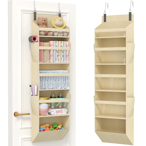 Lifewit 5-Tier Over-the-Door Organizer Beige