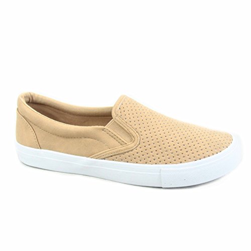 Soda-Womens-Preforated-Slip-On-Sneakers