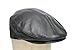 Genuine Leather Ivy Flat Cap, Made In the USA (Large/X-Large, Brown)