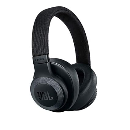 JBL E65BTNC Over Ear Bluetooth Kopfhörer in Schwarz matt – Active Noise Cancelling Headphones mit JBL Signature Sound – Musik