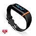 Fitness Tracker Q-YEE Heart Rate Monitor Waterproof Sports Wristband Watch for Android 4.3 IOS 7.1 or Above