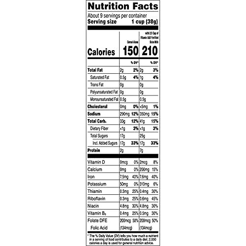 QUAKER CAP’N CRUNCH SWEETENED CORN & OAT CEREAL, 12.6 OZ