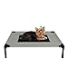 KOPEKS - Elevated Indoor Outdoor Portable Bed - Medium Size Grey Color