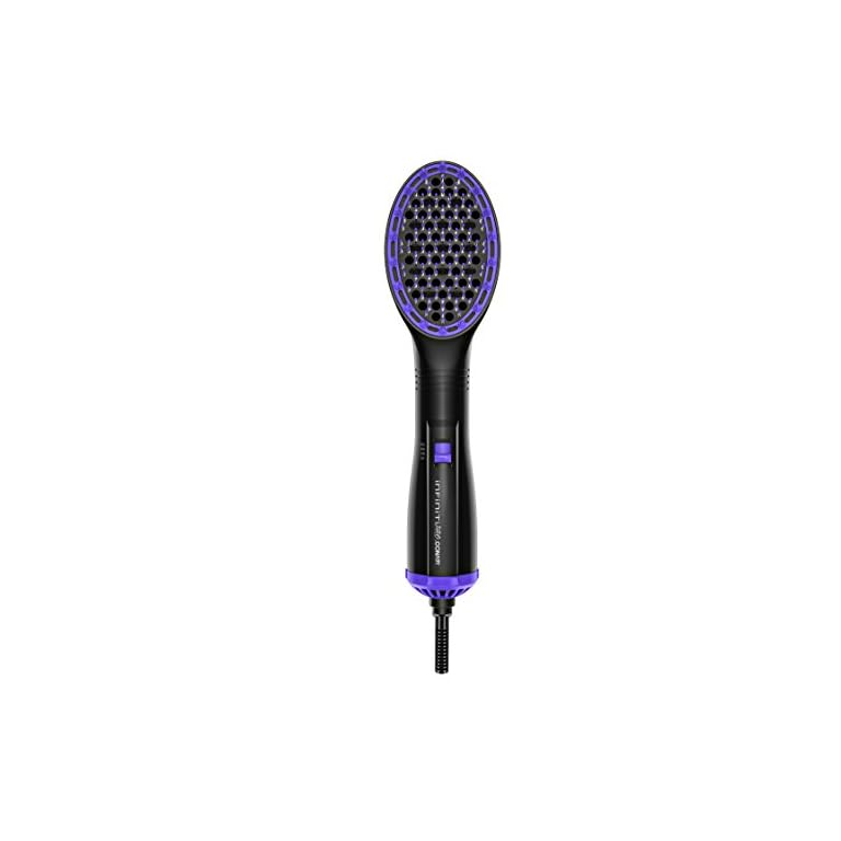 INFINITIPRO BY CONAIR Hot Air Paddle Brush Styler - for a smooth, frizz-free blowout
