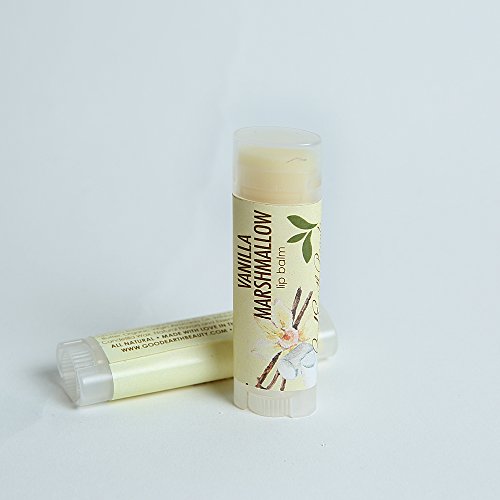 Good Earth Beauty Natural Vegan Lip Balm - Vanilla Marshmallow .6 Ounce