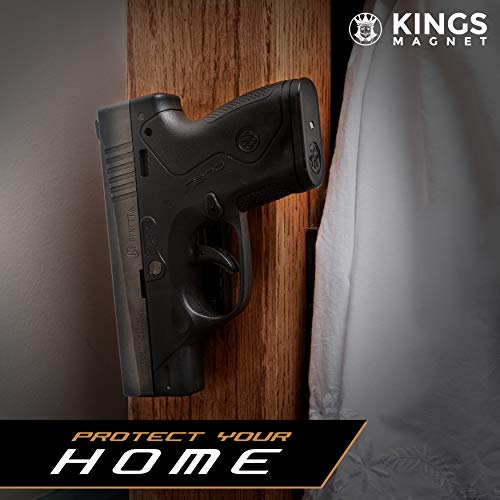 Kings Gun Holder Rubber Coated Concealment Mount for
