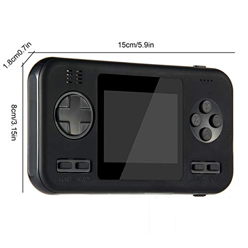 MOGOI 2.8 Inch Game Handheld Console Retro Mini Video FC PVP Game Player Gameboy 416 Games Travel Portable Gaming System Built-in 8000mah Power Bank USB C Fast Charging Type C