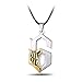 CG Costume Bleach Necklace NO.6 Espada Grimmjow Jaggerjack Arrancar Face Pendant Alloy Silver