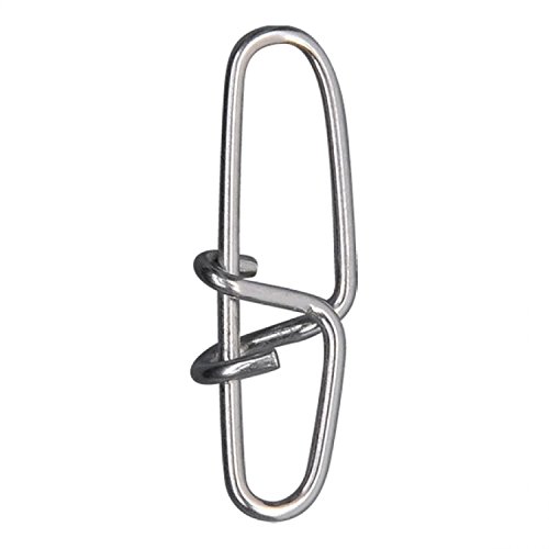 Gamakatsu Hyper Quick Snap - 5 Einhänger Snaps zum Spinnangeln auf Hecht, Barsch & Zander, Angelwirbel, Hechtwirbel…