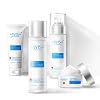 WIS Moisturizing 4-Piece Skin Care Set with Facial Cleanser, Toner, Lotion, Cream for Daily Cleansing Refreshing Skin…