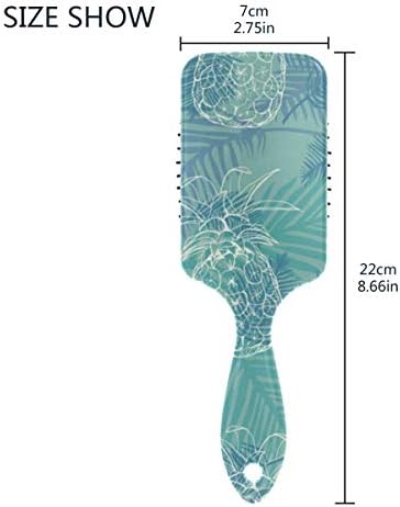 激安な 100 本物のヘアブラシ 美髪ケア ヘアケア 頭皮 肩マッサージ 血行促進 静電気防止 握りやすい 人間工学 美髪ケア 頭皮に優しい メンズ レディースに適用 パイナップル柄 髪をなめらかにする 今季ブランド短納期の