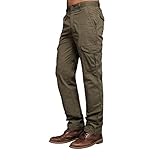 Cargo Pants Ranger Slim Fit Military Outdoors Work Stretch Lycra Cotton