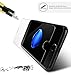 iPhone 7 Plus Screen Protector, SGM Tempered Glass Screen Protector For Apple iPhone 7 Plus, [Easy-install Sticker] 0.2mm/2.5D/9H/Bubble Free