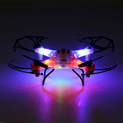 H8C Cuadricóptero Con Cámara 2.4G 6-Axis RC Teledirigido Quadcopter RTF Modo 2 (Blanco)