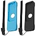 Protective Case for Apple TV 4th Generation Siri Remote Controls, FineGood 2 Pack Silicone Skidproof Cover of Protection for TV 4 Remote - Black, Blue