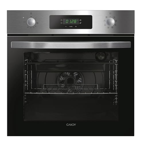 Idea FIDC X625 L, Horno Multifunción, 70L, Limpieza Aquactiva, 1 Bandeja y 2 Rejillas, Guía Telescópica, 8 Funciones, Display Timer Touch, Mandos Push&Pull, Puerta 2 Cristales, Inox y Negro