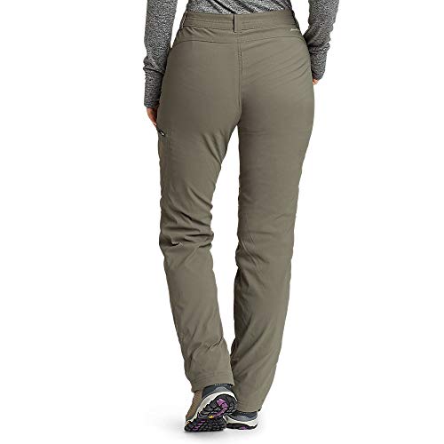 Eddie Bauer Women's Rainier Lined Pants, Sprig, 6, Hiking Pants